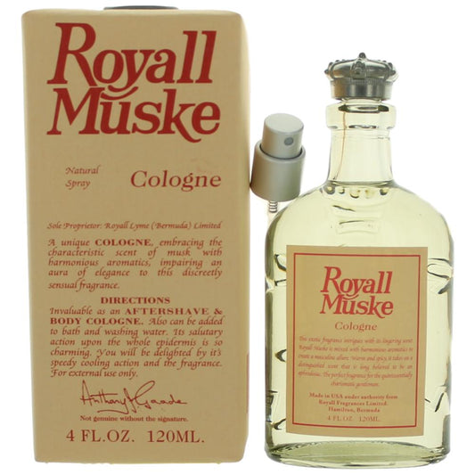 Royall Fragrances Royall Muske Eau de Cologne Spray for Men 4 Fl Oz