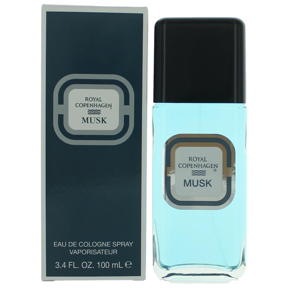 Royal Copenhagen Royal Copenhagen MUSK Eau de Cologne Spray for Men 3.3 Fl Oz