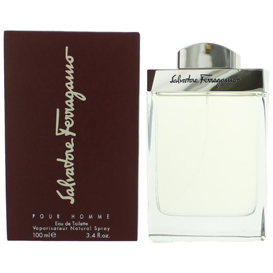 Salvatore Ferragamo Salvatore Ferragamo Eau de Toilette Spray for Men 3.4 Fl Oz