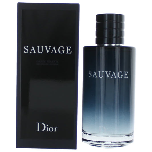 Christian Dior Sauvage Eau de Toilette Spray for Men 6.8 Fl Oz