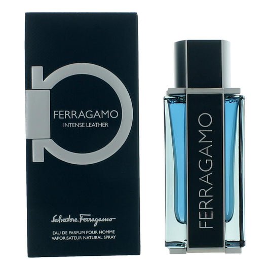 Salvador Dali Ferragamo Intense Leather Eau de Parfum Spray for Men 3.4 Fl Oz