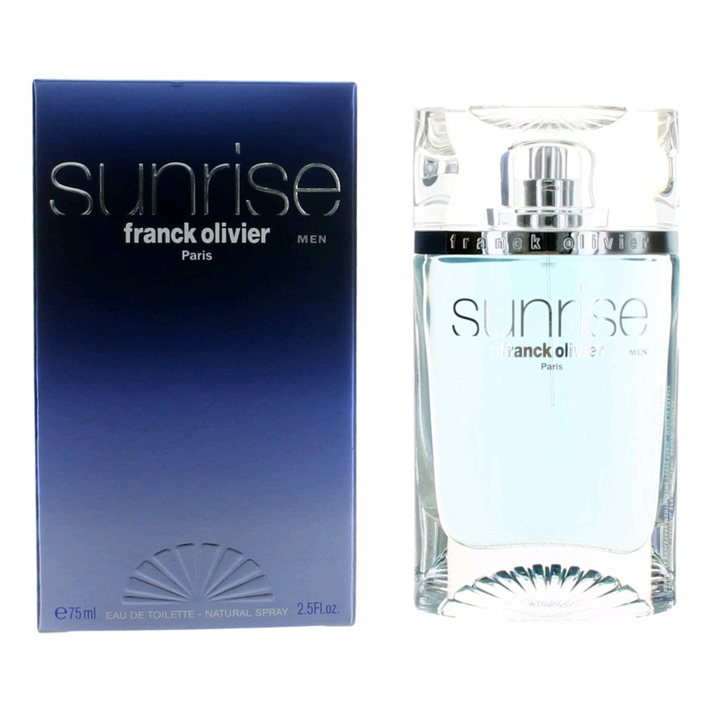 Franck Olivier Sunrise Eau de Toilette Spray for Men 2.5 Fl Oz