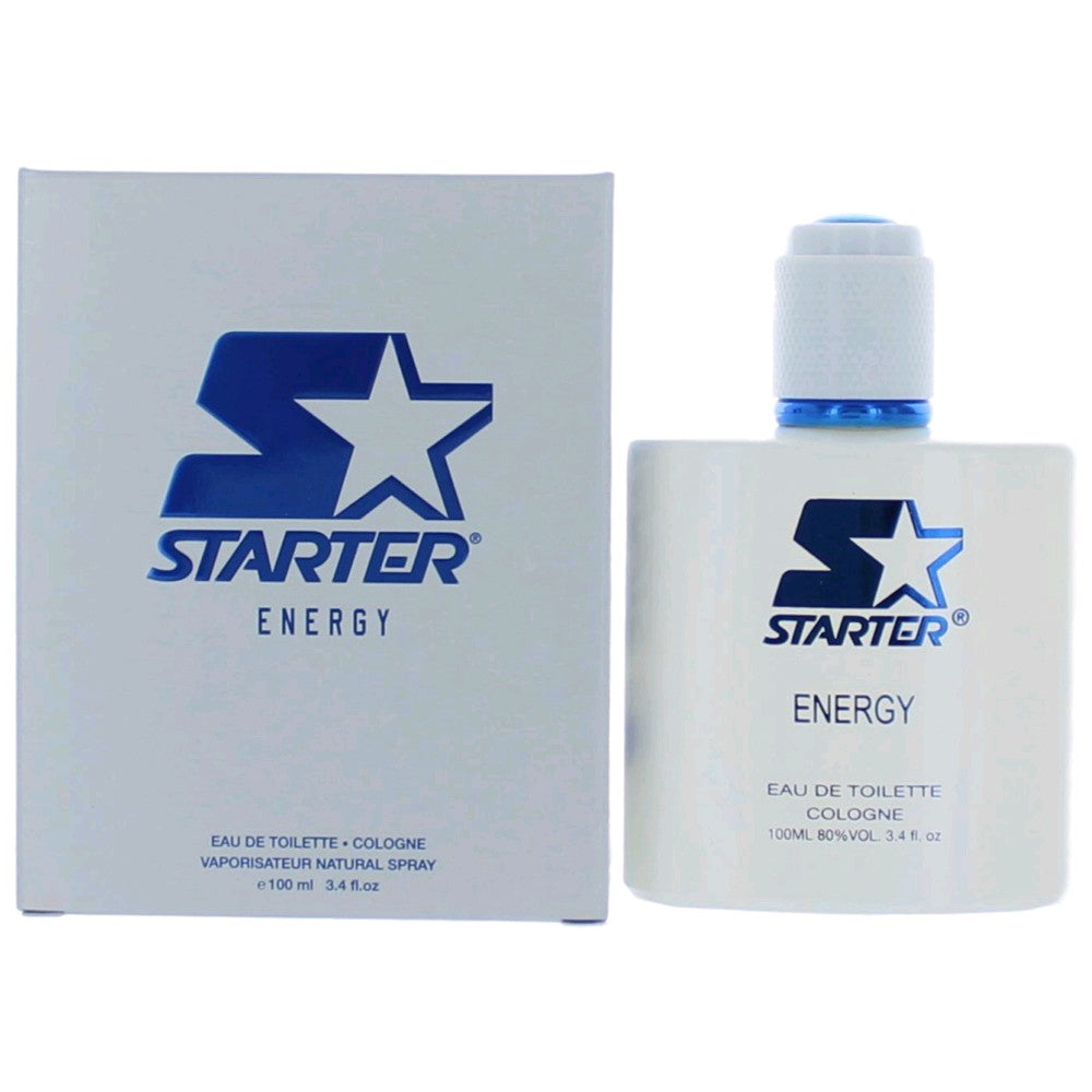 Starter Energy Eau de Toilette Spray for Men 3.4 Fl Oz