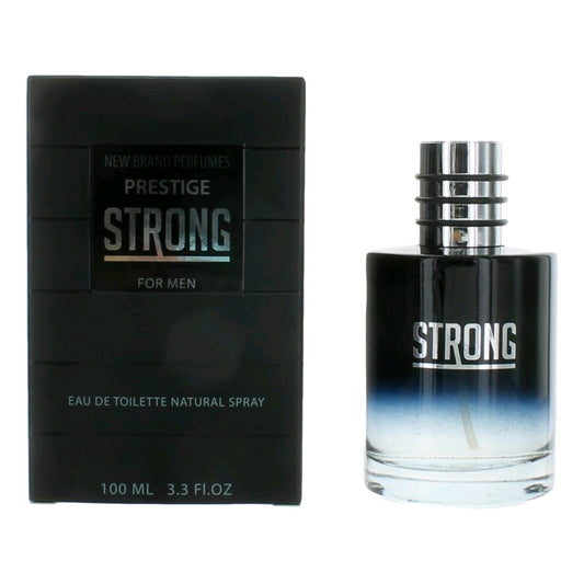 New Brand Strong Eau de Toilette Spray for Men 3.3 Fl Oz