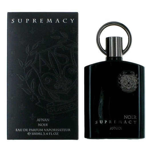 Afnan Supremacy Noir Eau de Parfum Spray for Unisex 3.4 Fl Oz