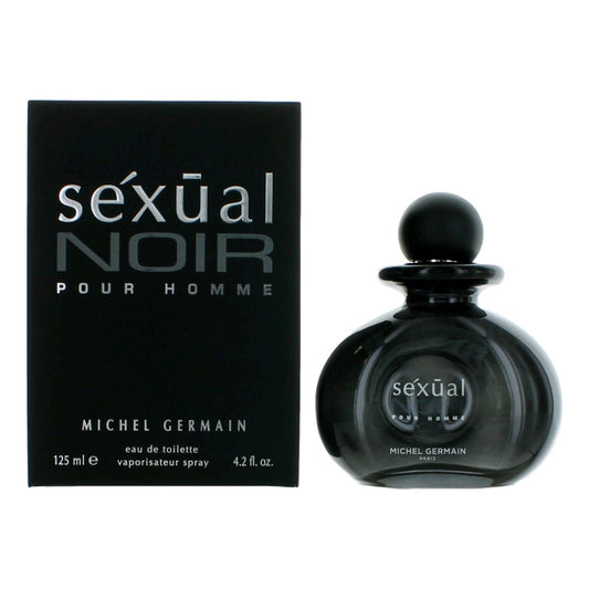 Michel Germain Sexual Noir Eau de Toilette Spray for Men 4.2 Fl Oz