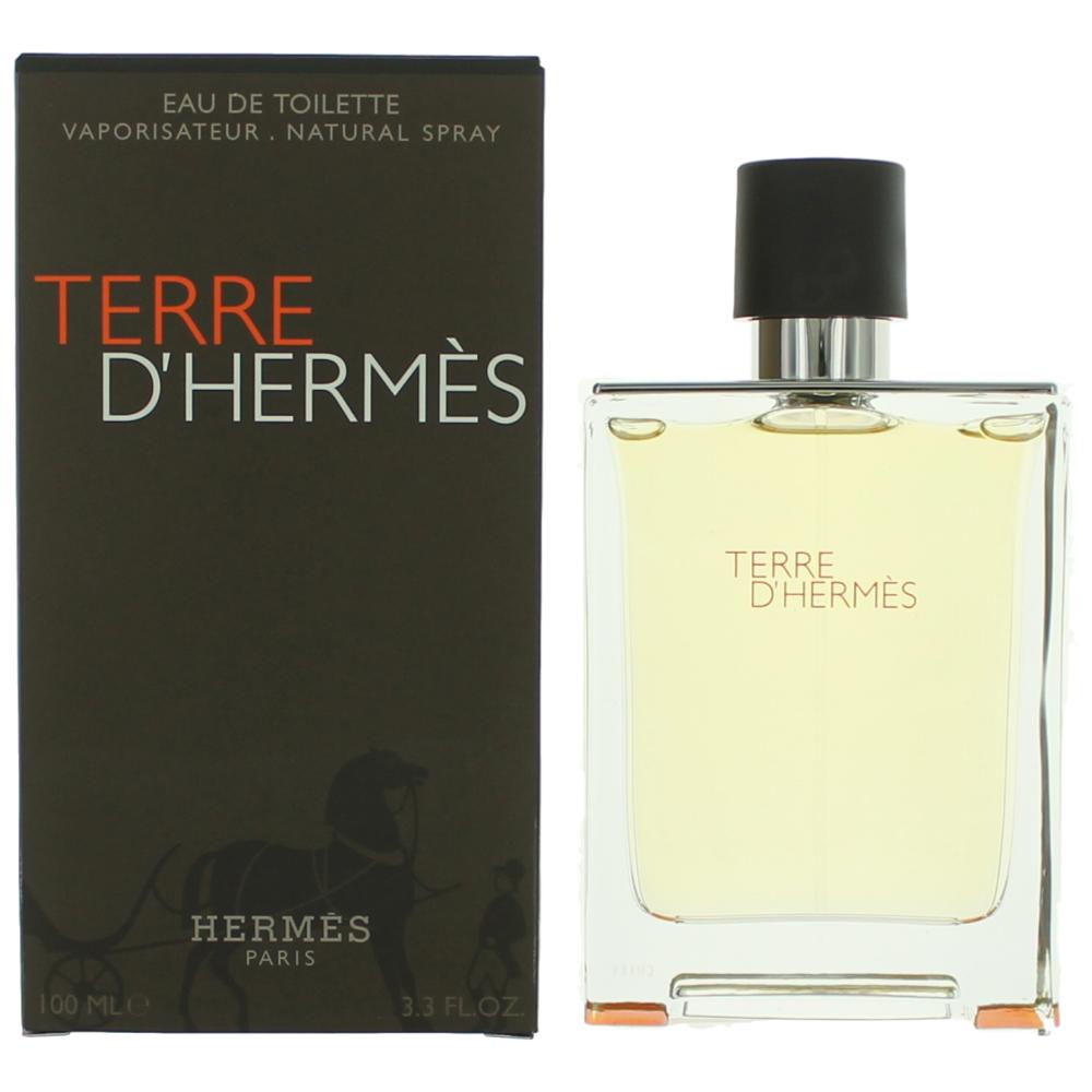 Hermes Terre D'Hermes Eau de Toilette Spray for Men 3.3 Fl Oz