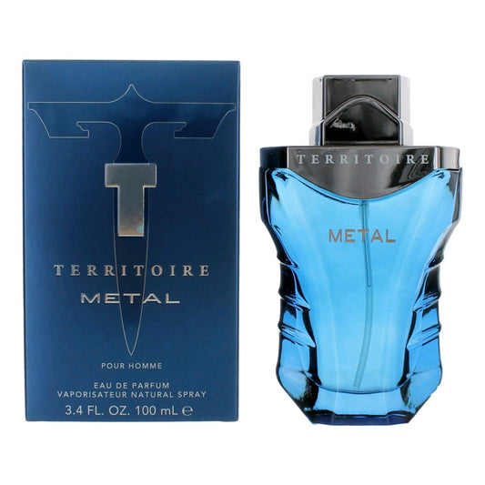 Yzy Territoire Metal Eau de Parfum Spray for Men 3.4 Fl Oz