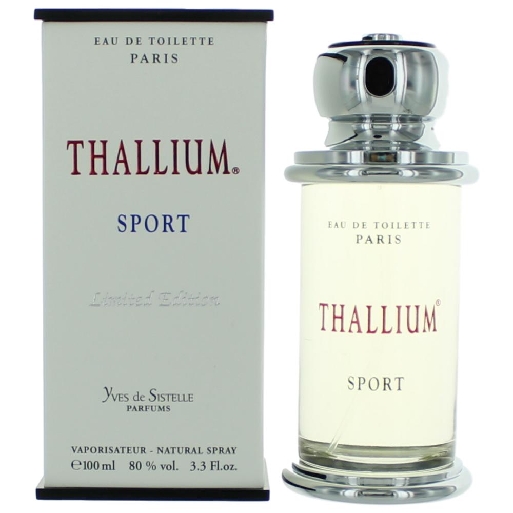 Jacques Evard Thallium Sport Eau de Toilette Spray for Men 3.3 Fl Oz