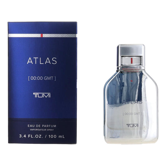 Tumi Atlas [00:00 GMT] Eau de Parfum Spray for Men 3.4 Fl Oz