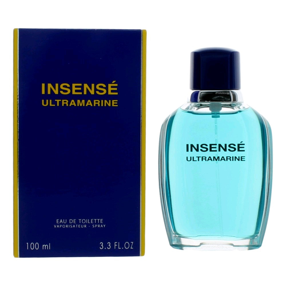 Givenchy Insense Ultramarine Eau de Toilette Spray for Men 3.3 Fl Oz