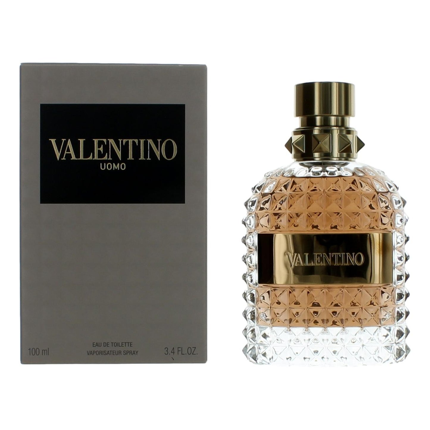 Valentino Valentino Uomo Eau de Toilette Spray for Men 3.4 Fl Oz