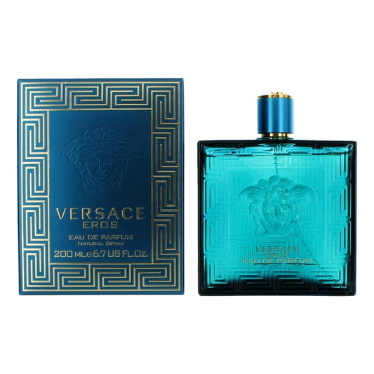 Versace Eros Eau de Parfum Spray for Men 6.7 Fl Oz