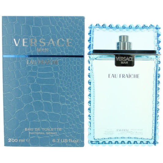 Versace Versace Man Eau Fraiche Eau de Toilette Spray for Men 6.7 Fl Oz