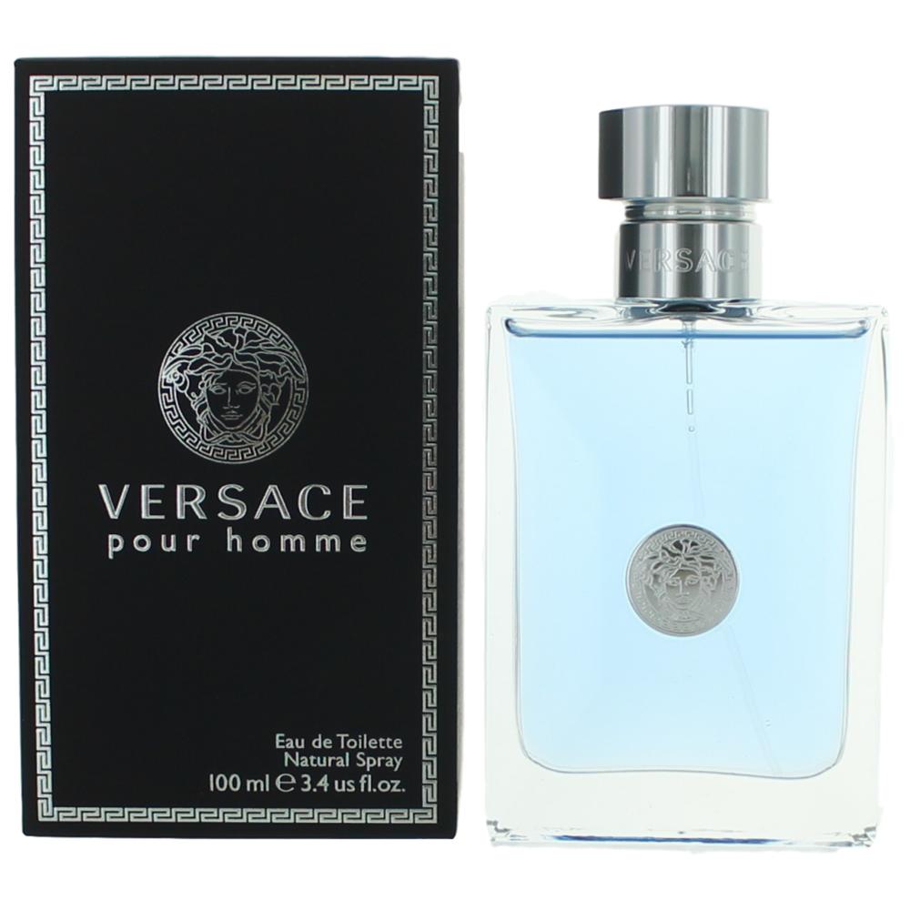 Versace Versace Pour Homme Eau de Toilette Spray for Men 3.4 Fl Oz