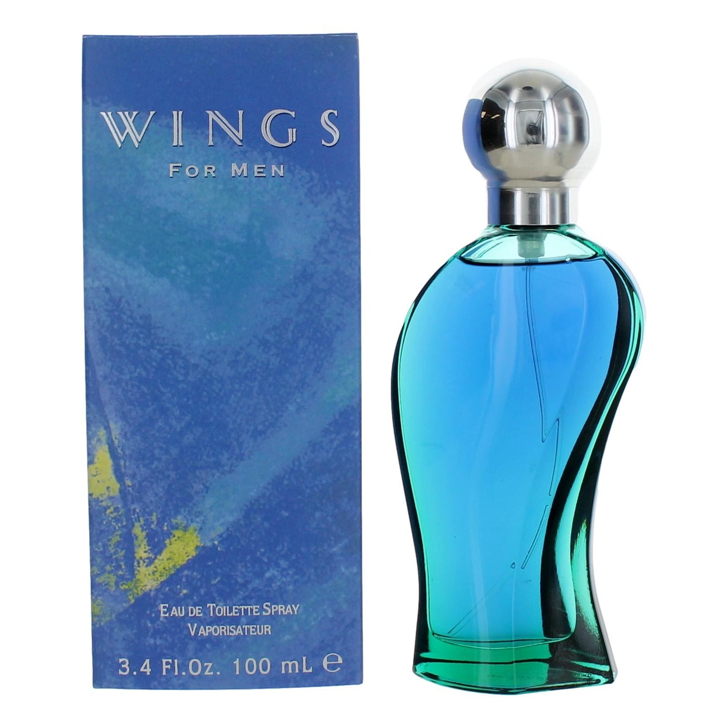 Wings Wings Eau de Toilette Spray for Men 3.4 Fl Oz