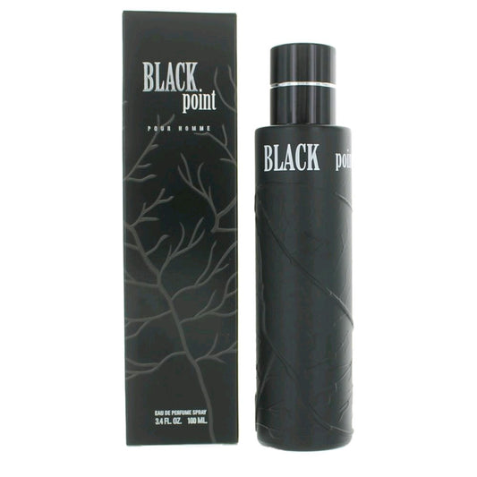 Yzy Black Point Eau de Parfum Spray for Men 3.4 Fl Oz