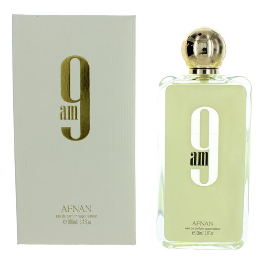 Afnan 9 AM Eau de Parfum Spray for Men 3.4 Fl Oz