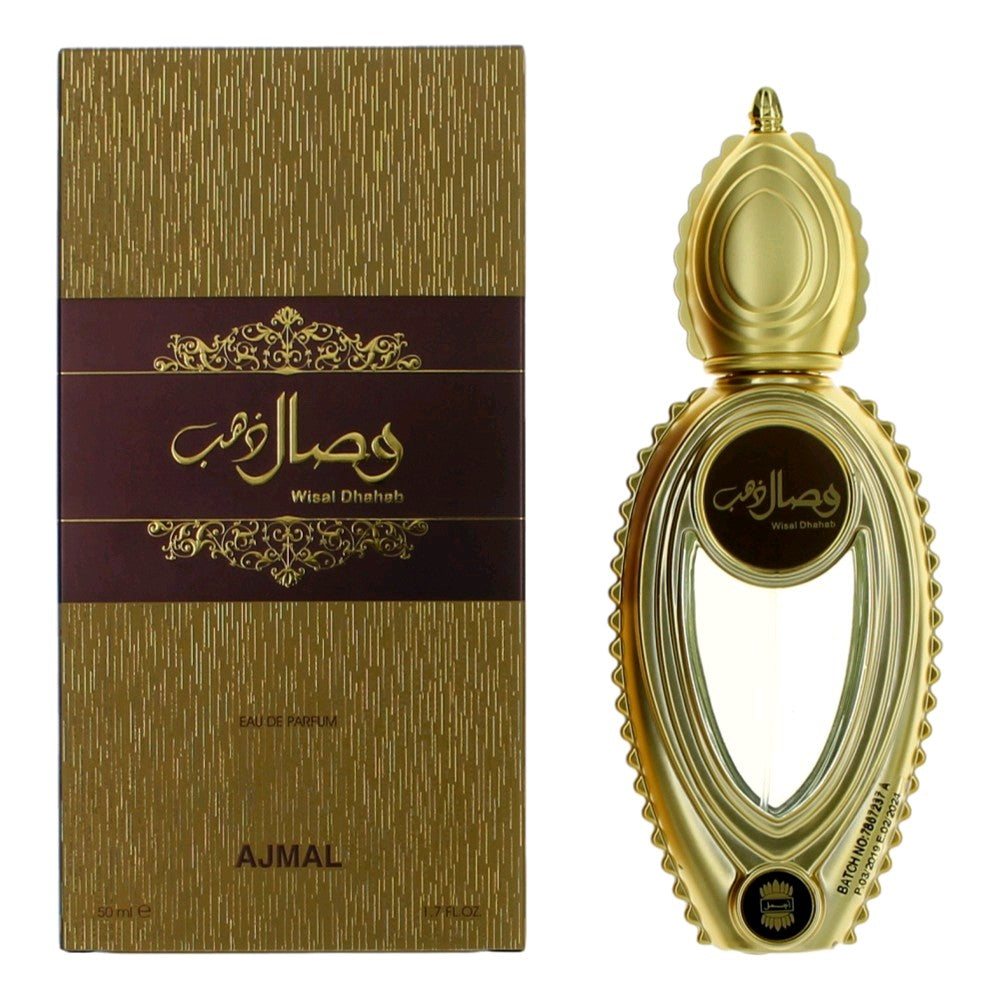 Ajmal Wisal Dhahab Eau de Parfum Spray for Unisex 1.7 Fl Oz