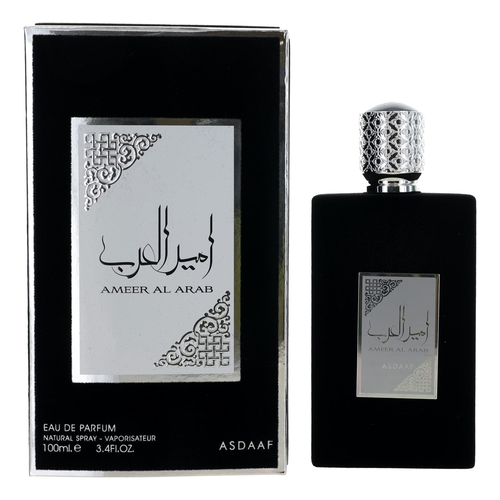 Asdaaf Ameer Al Arab Eau de Parfum Spray for Unisex 3.4 Fl Oz