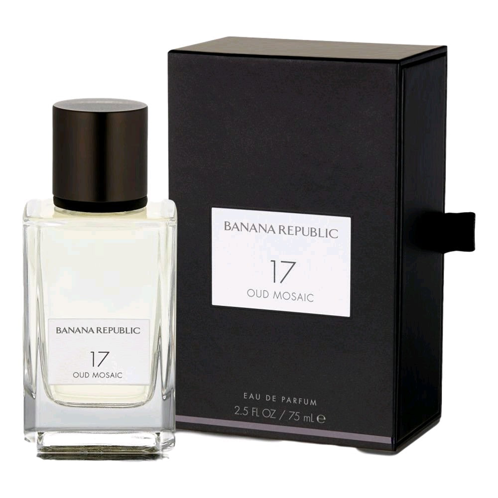 Banana Republic 17 Oud Mosaic Eau de Parfum Spray for Unisex 2.5 Fl Oz