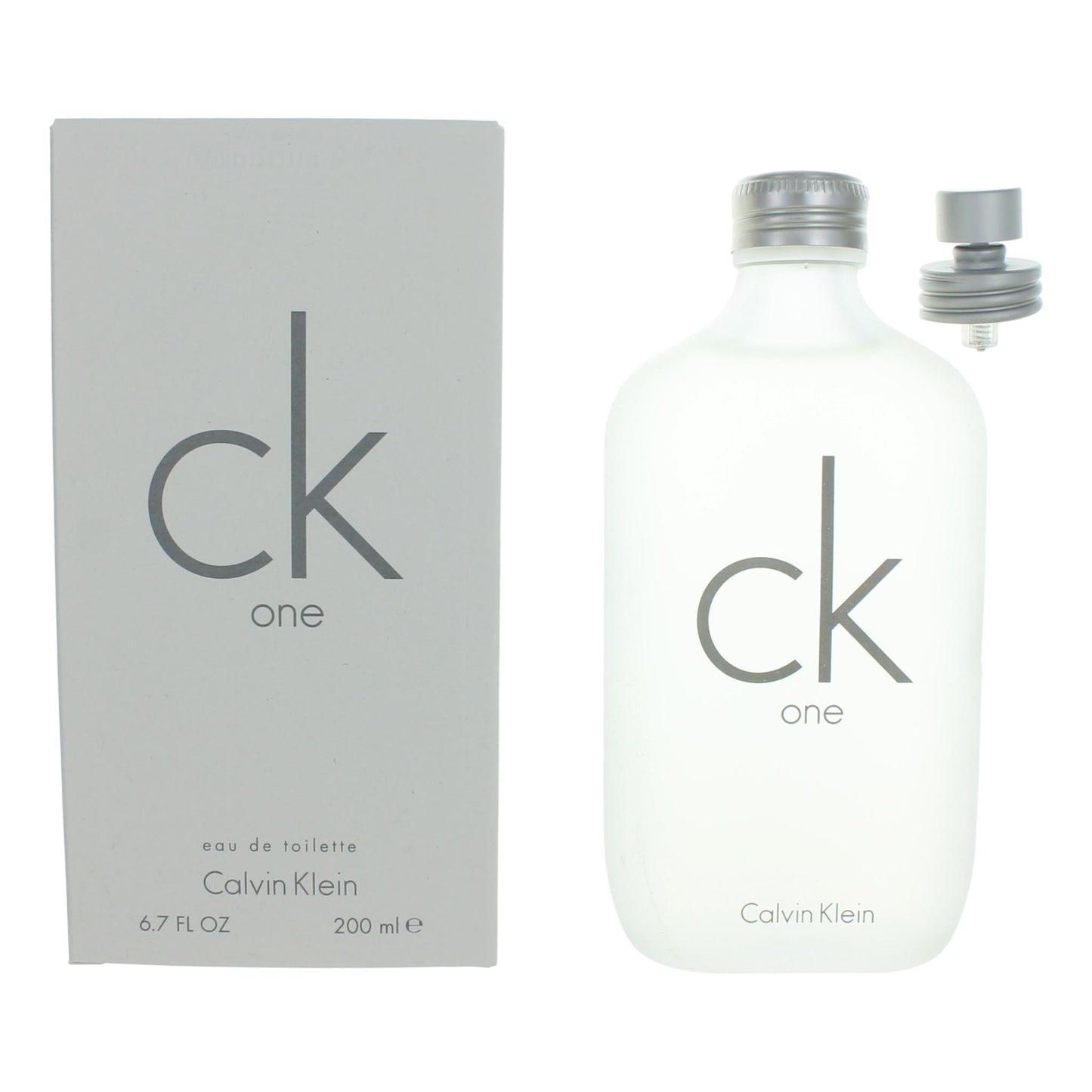 Calvin Klein CK One Eau de Toilette Spray for Unisex 6.7 Fl Oz