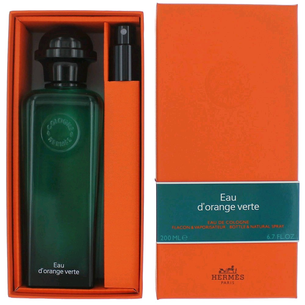 Hermes Eau d'Orange Verte Eau de Cologne Spray for Unisex 6.7 Fl Oz