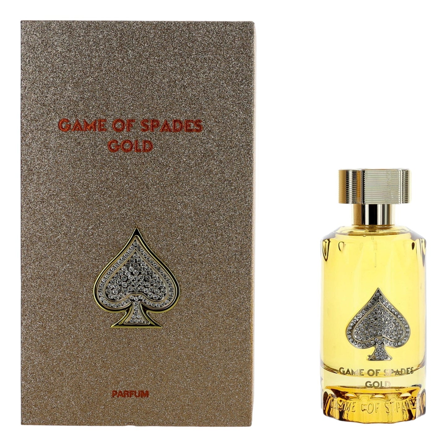 Jo Milano Game of Spades Gold Parfum Spray for Unisex 3 Fl Oz