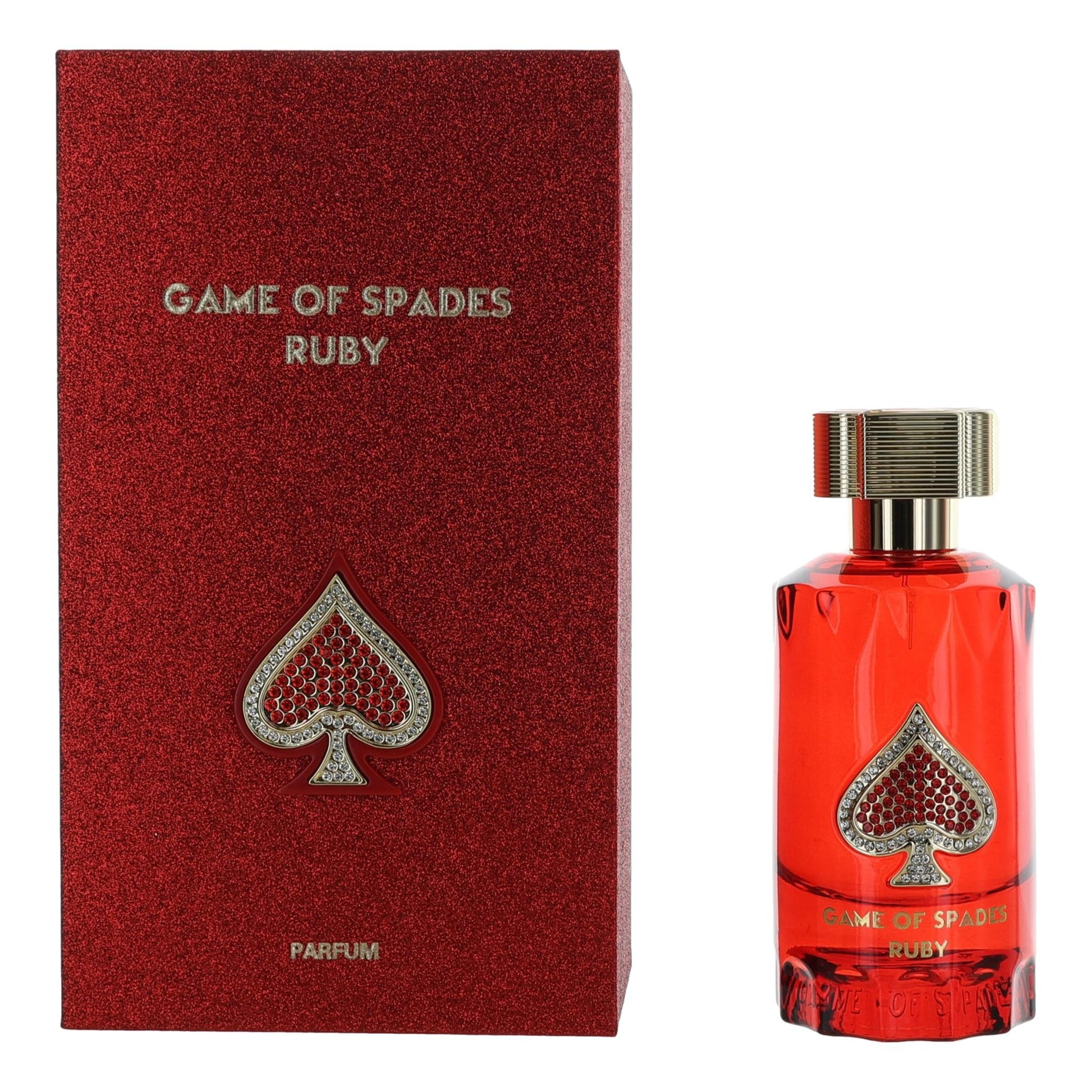 Jo Milano Game of Spades Ruby Parfum Spray for Unisex 3 Fl Oz