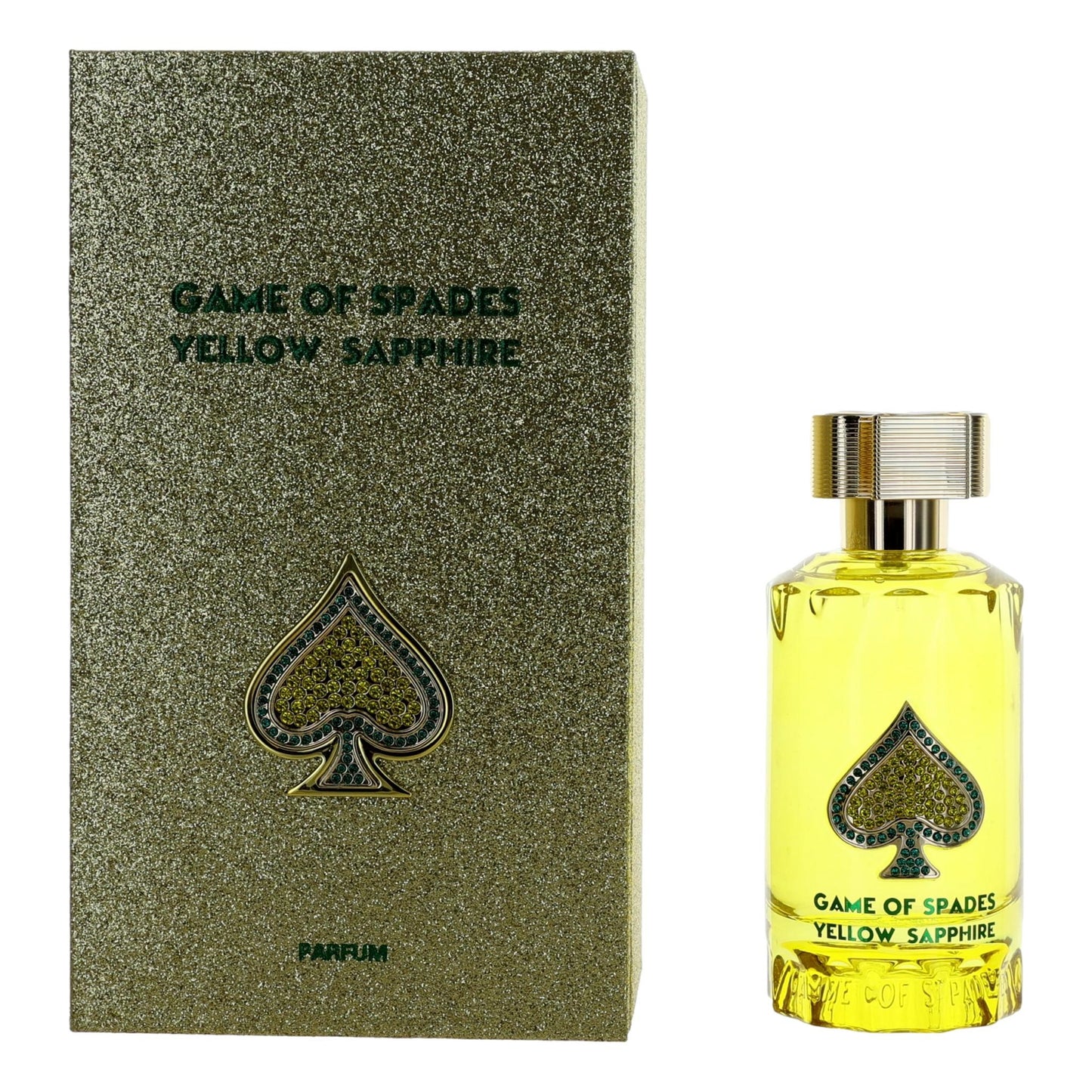 Jo Milano Game of Spades Yellow Sapphire Parfum Spray for Unisex 3 Fl Oz