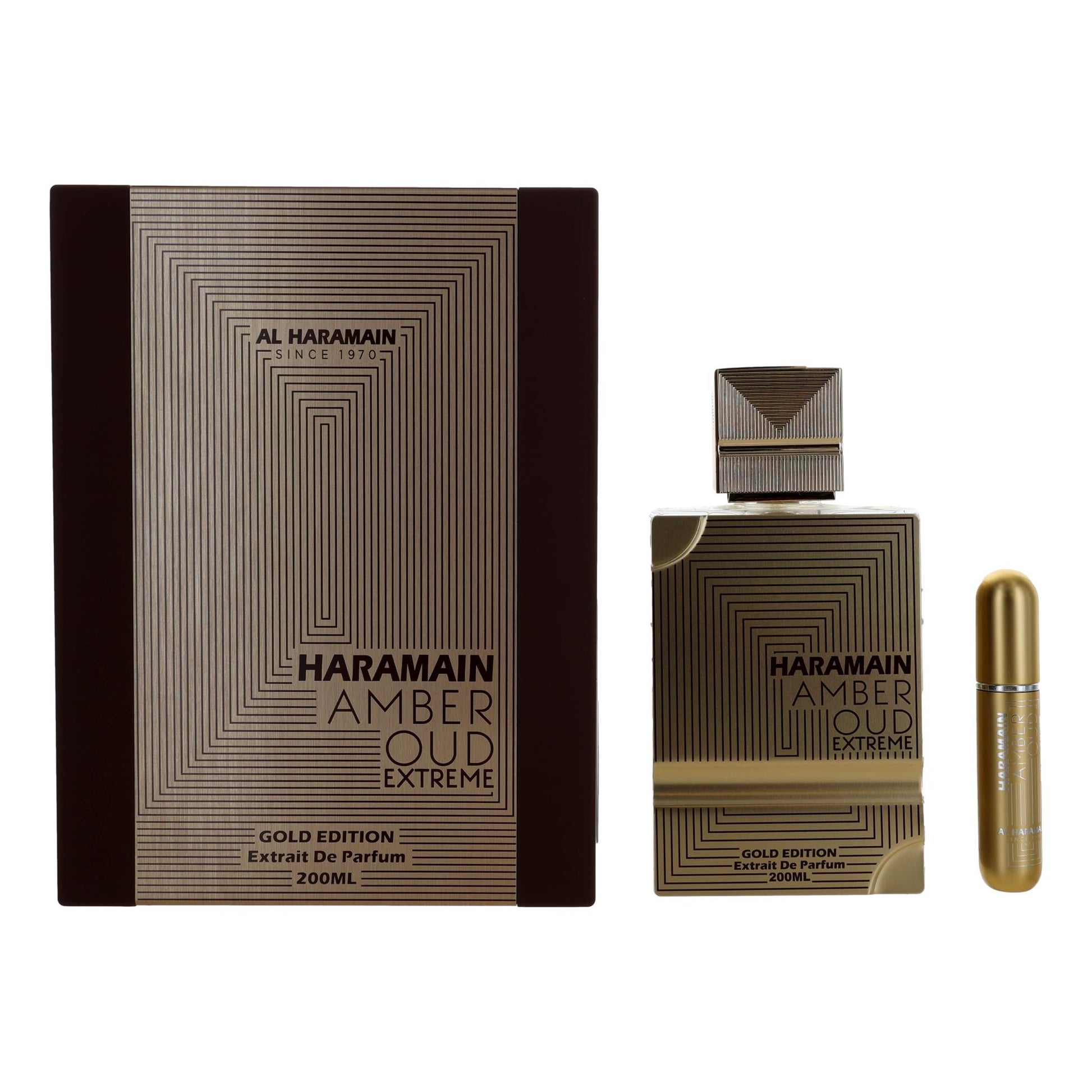 Al Haramain Amber Oud Extreme Gold Edition Extrait de Parfum Spray for Unisex 6.7 Fl Oz