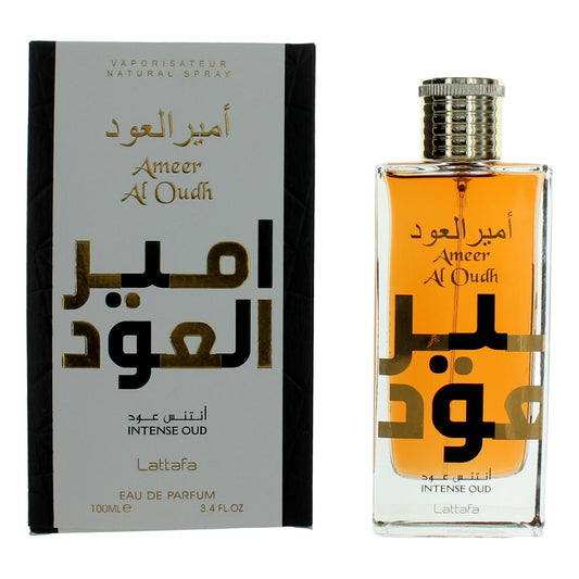 Lattafa Ameer Al Oudh Intense Oud Eau de Parfum Spray for Unisex 3.4 Fl Oz