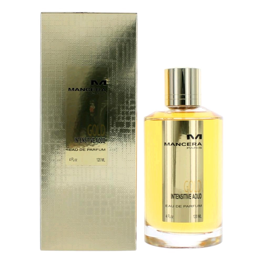 Mancera Mancera Gold Intensitive Aoud Eau de Parfum Spray for Unisex 4 Fl Oz