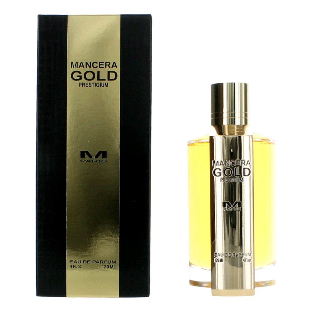 Mancera Mancera Gold Prestigium Eau de Parfum Spray for Unisex 4 Fl Oz