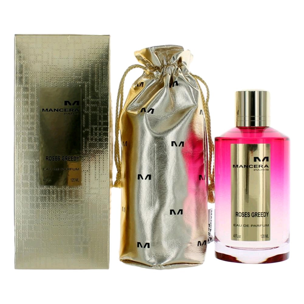 Mancera Mancera Roses Greedy Eau de Parfum Spray for Women 4 Fl Oz