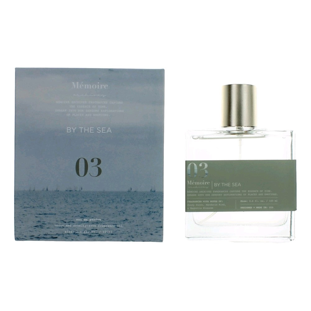 Memoire Archives By The Sea Eau de Parfum Spray for Unisex 3.4 Fl Oz