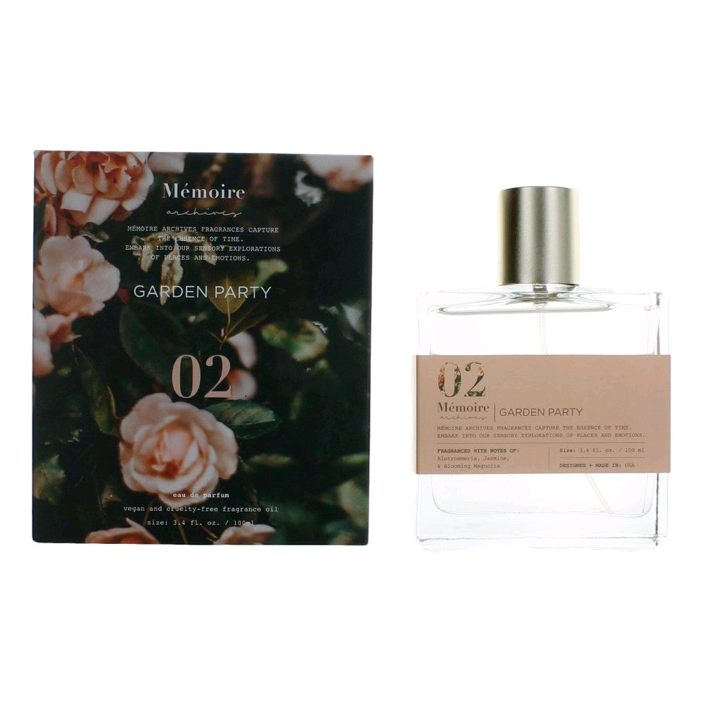 Memoire Archives Garden Party Eau de Parfum Spray for Unisex 3.4 Fl Oz