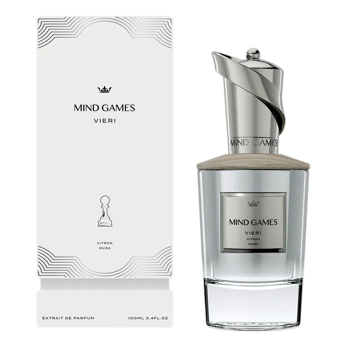 Mind Games Vieri Extrait de Parfum Spray for Unisex 3.4 Fl Oz