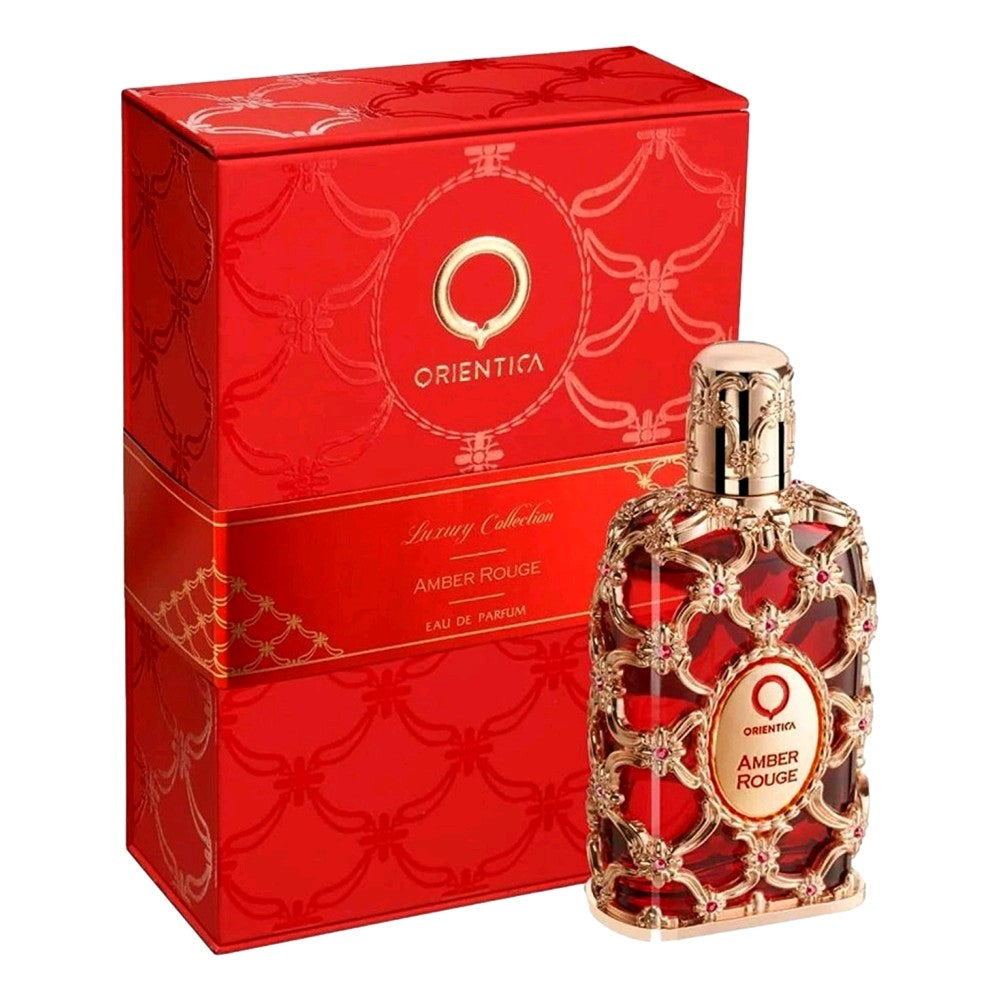 Orientica Amber Rouge Eau de Parfum Spray for Unisex 2.7 Fl Oz