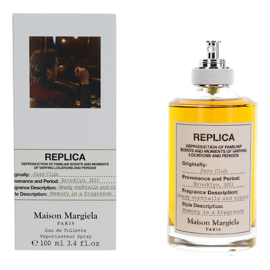 Maison Margiela Replica Jazz Club Eau de Toilette Spray for Unisex 3.4 Fl Oz