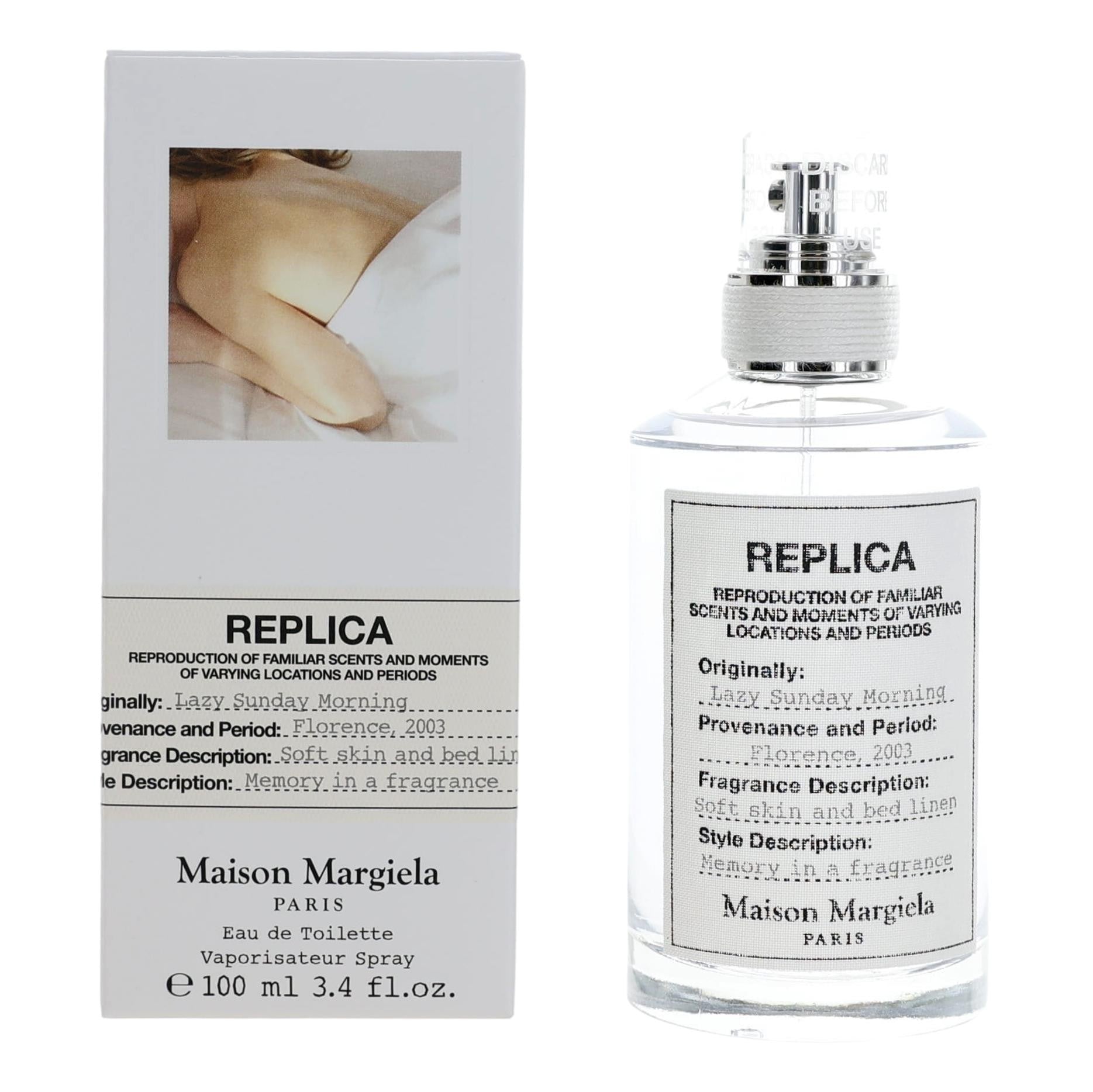 Maison Margiela Replica Lazy Sunday Morning Eau de Toilette Spray for Unisex 3.4 Fl Oz