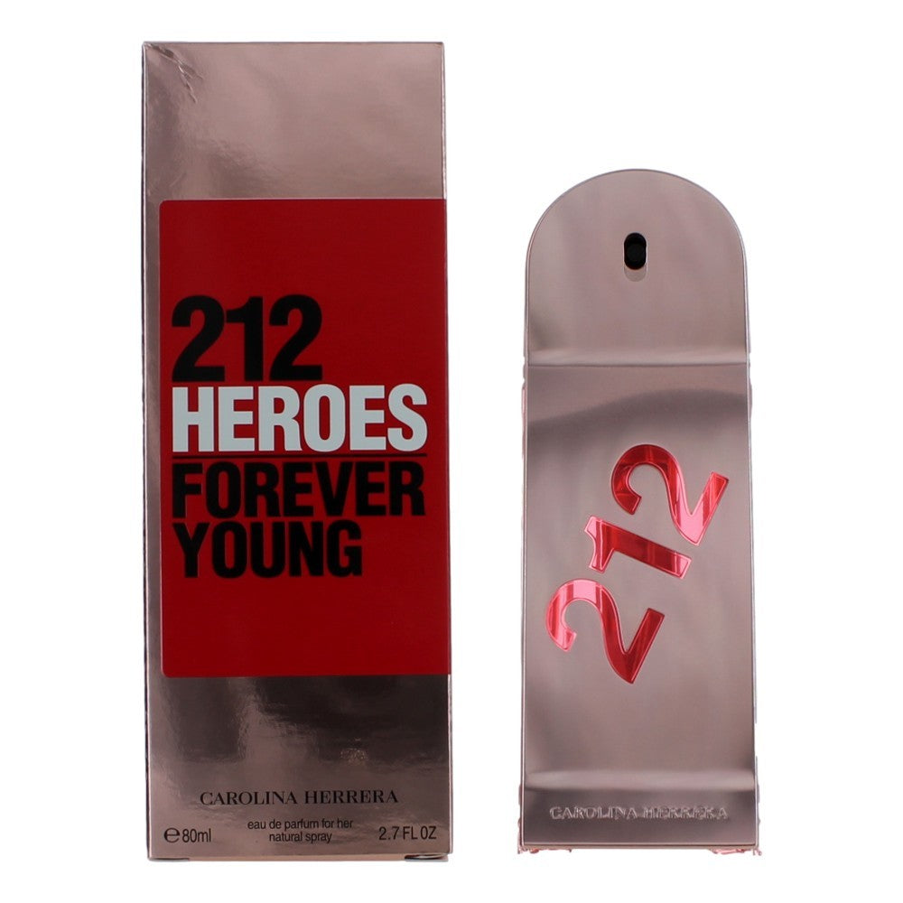 Carolina Herrera 212 Heroes Forever Young Eau de Parfum Spray for Women 2.7 Fl Oz