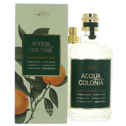 4711 Acqua Colonia Blood Orange & Basil Eau de Cologne Spray for Unisex 5.7 Fl Oz