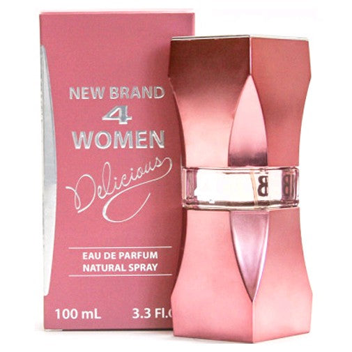 New Brand 4 Women Delicious Eau de Parfum Spray for Women 3.3 Fl Oz