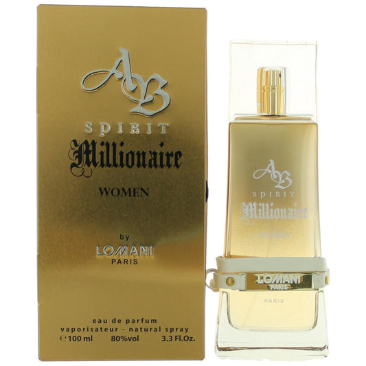 Lomani AB Spirit Millionaire Eau de Parfum Spray for Women 3.3 Fl Oz