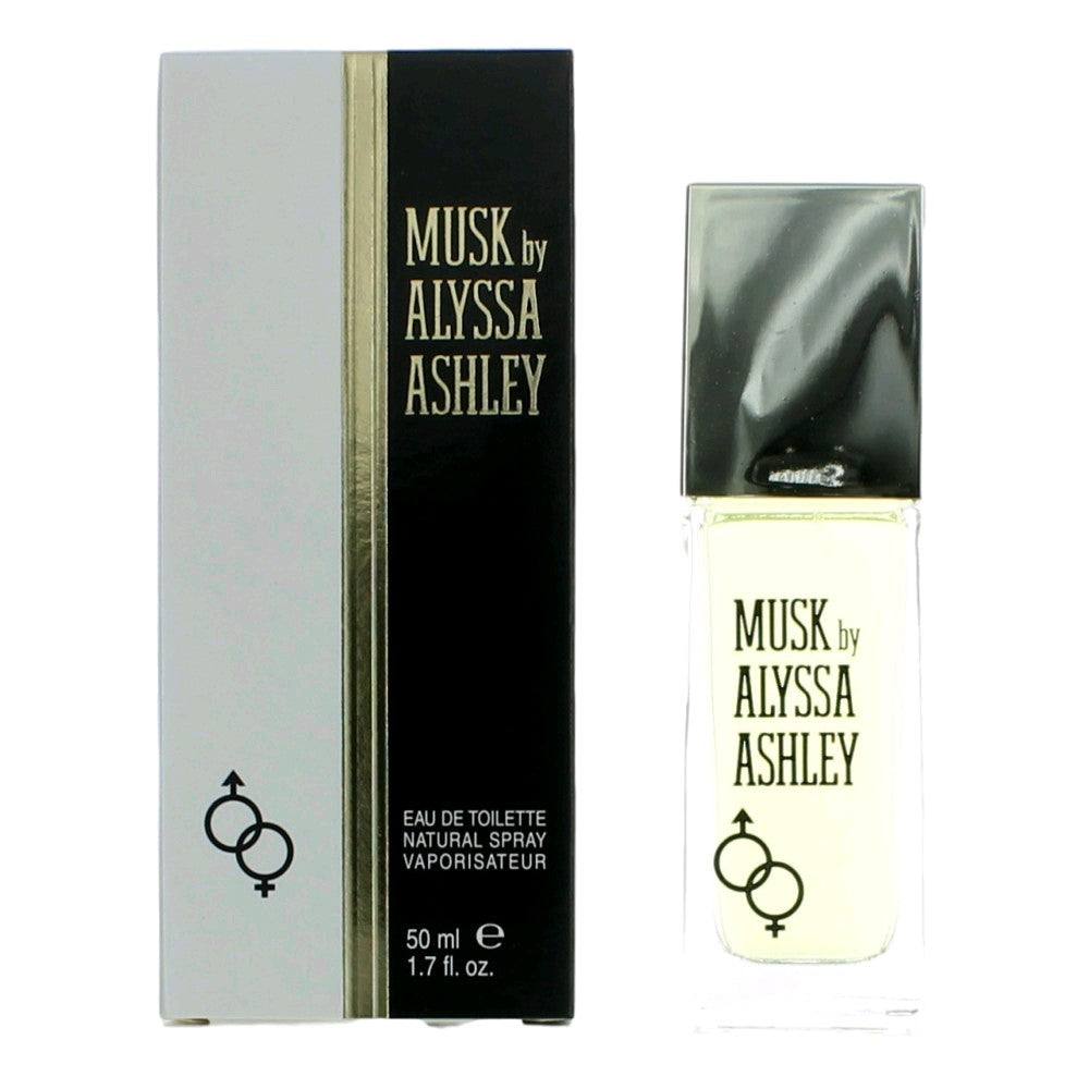 Alyssa Ashley Musk Eau de Toilette Spray for Women 1.7 Fl Oz