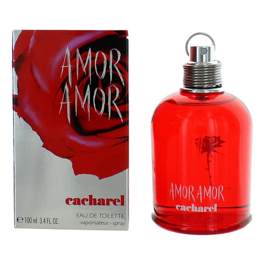 Cacharel Amor Amor Eau de Toilette Spray for Women 3.4 Fl Oz