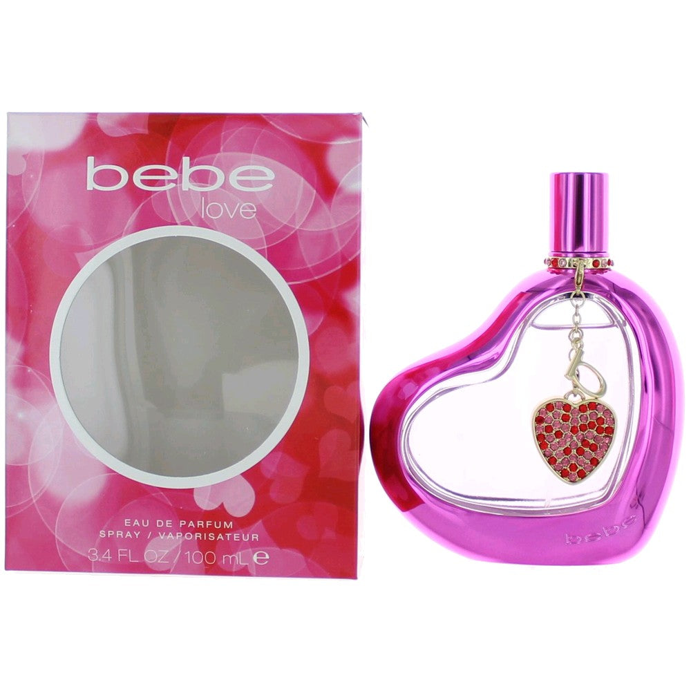 bebe bebe Love Eau de Parfum Spray for Women 3.4 Fl Oz