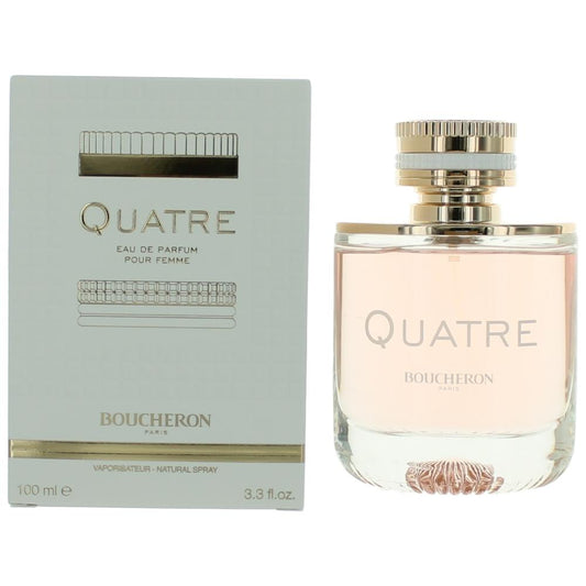 Boucheron Quatre Eau de Parfum Spray for Women 3.3 Fl Oz