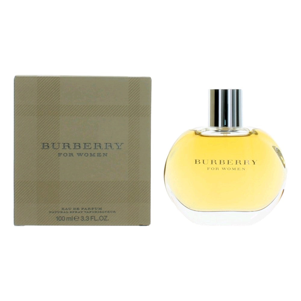 Burberry Burberry Eau de Parfum Spray for Women 3.3 Fl Oz